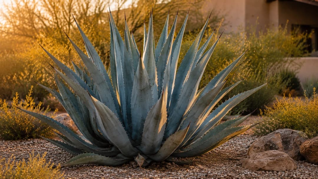 Agave desert plant