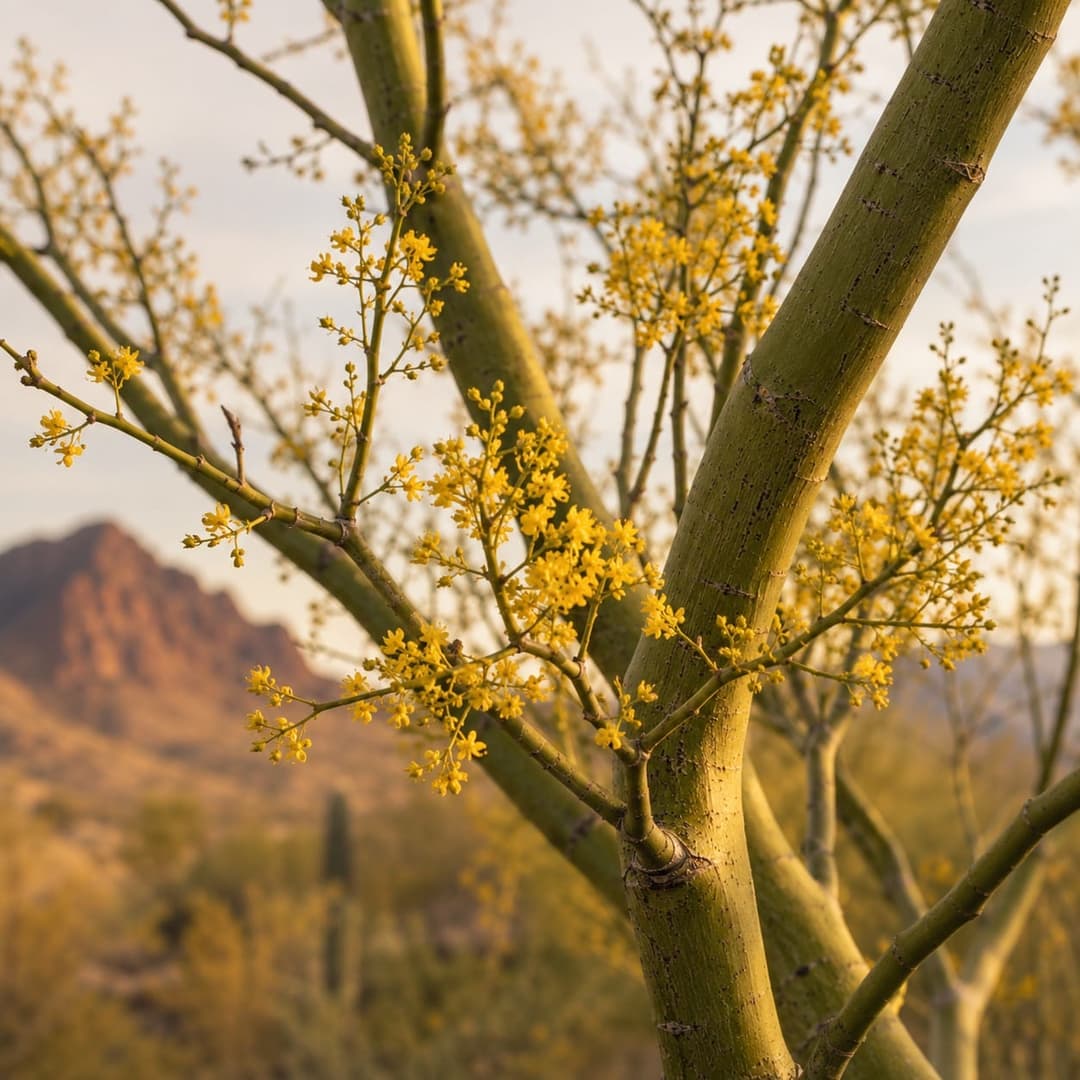 Palo Verde desert plant